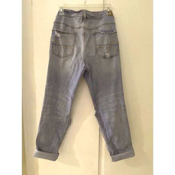 American Eagle Outfitter Stretch Distressed High Rise Button Fly… - Picture 11 of 14